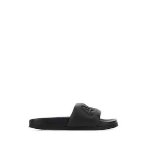 Ambush Men Black Leather Slippers